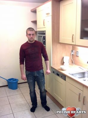 nieokrzesany  przy sprzataniu