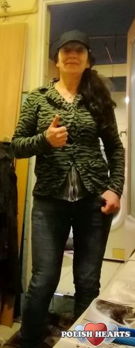 Ubieram się na sportowo ,ponieważ, tak mi wygodniej .